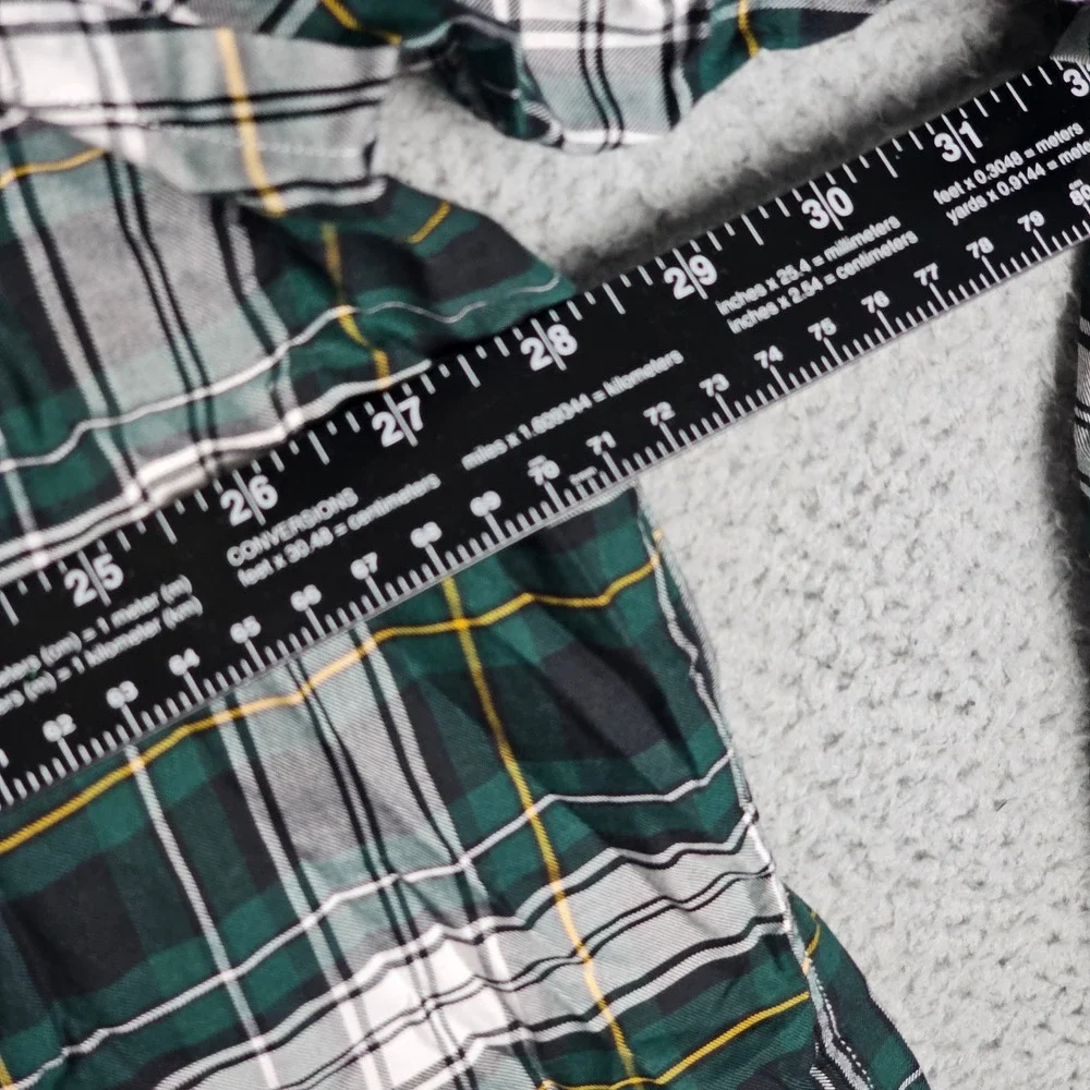 Polo Ralph Lauren Button Down Men 2XLT Green Plaid Long Sleeve Pony Logo Shirt